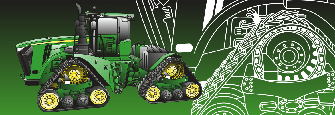 Tractor  : Vectorize Line Art and Raster to vector